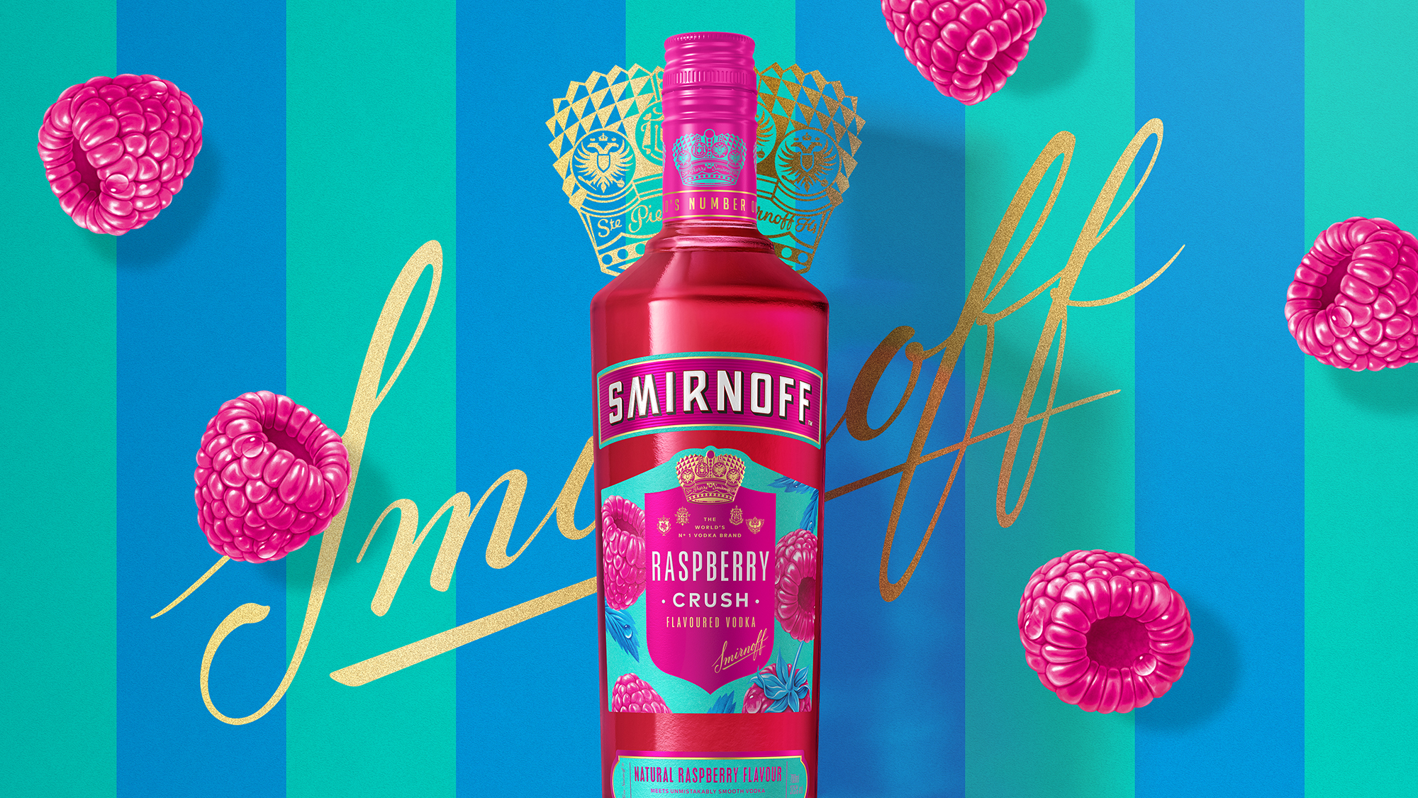 Smirnoff Raspberry Crush | DBA: Design Effectiveness Awards