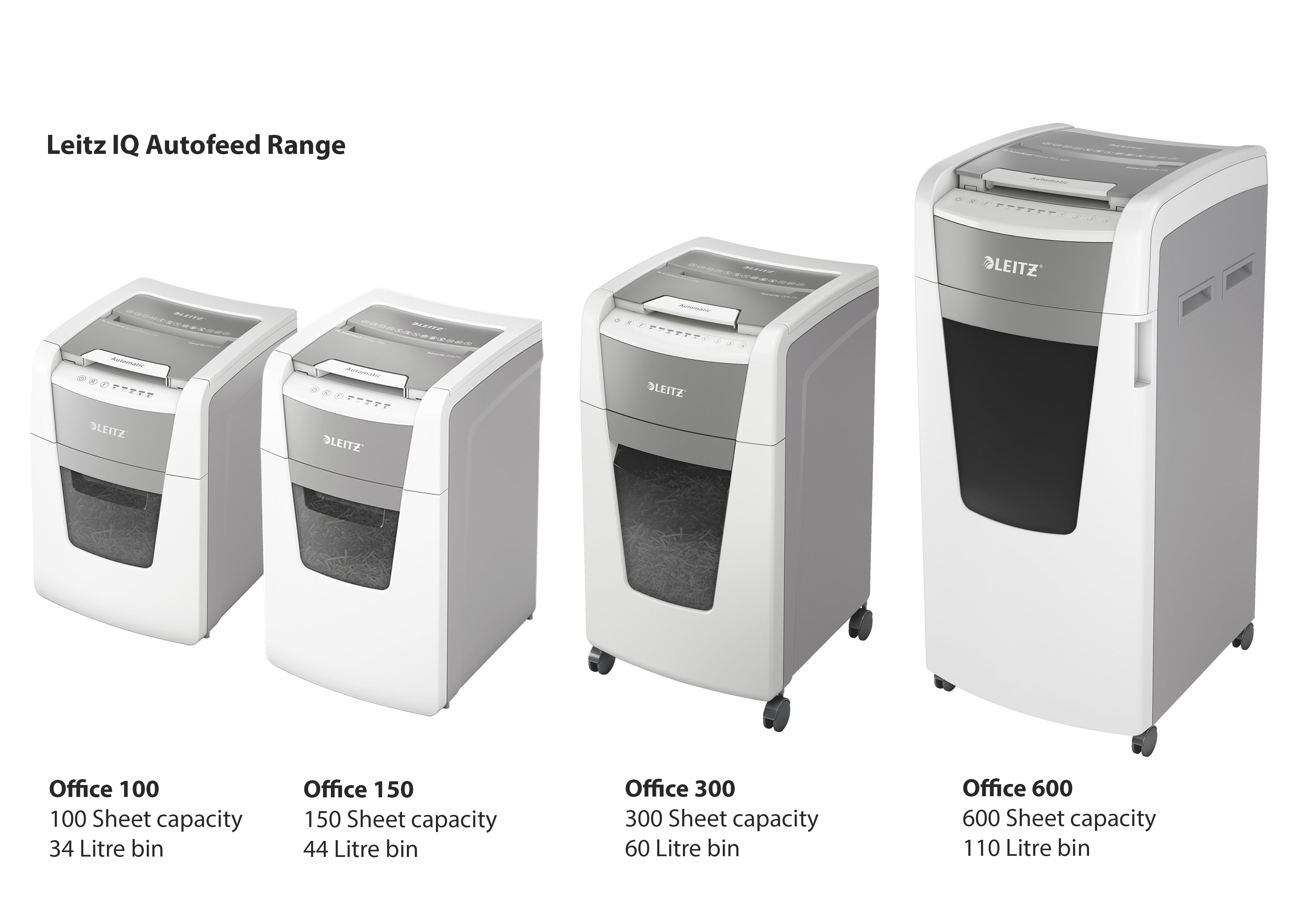 Leitz IQ Autofeed Office Shredder Range | DBA: Design Effectiveness Awards